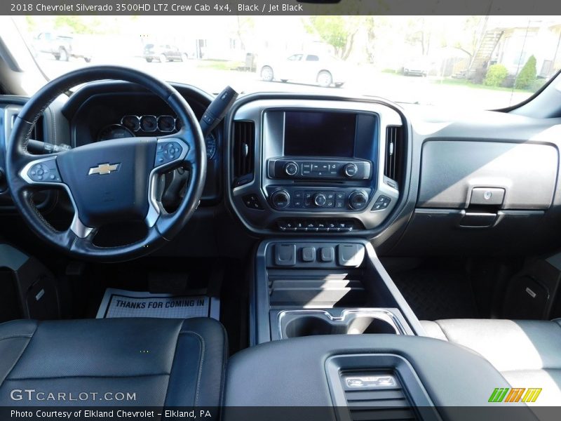 Dashboard of 2018 Silverado 3500HD LTZ Crew Cab 4x4
