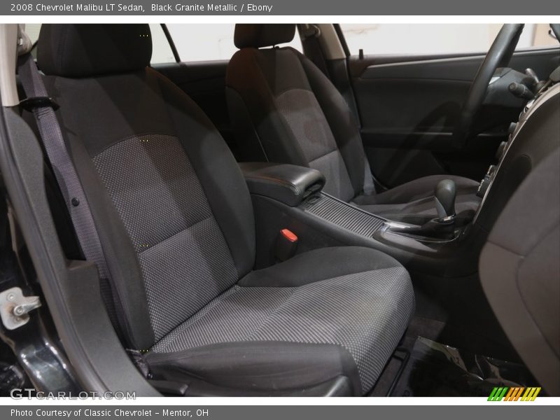 Black Granite Metallic / Ebony 2008 Chevrolet Malibu LT Sedan