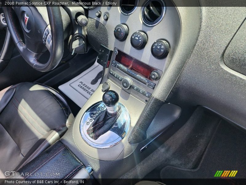 Mysterious Black / Ebony 2008 Pontiac Solstice GXP Roadster
