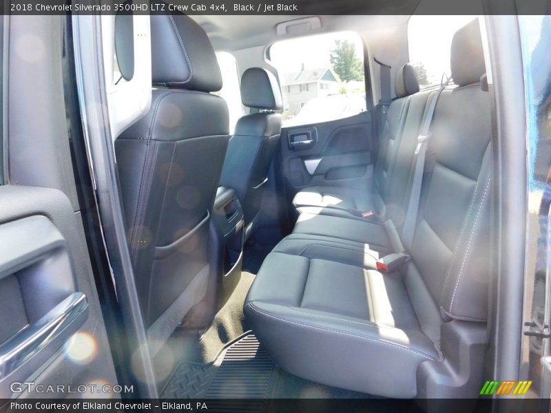 Rear Seat of 2018 Silverado 3500HD LTZ Crew Cab 4x4