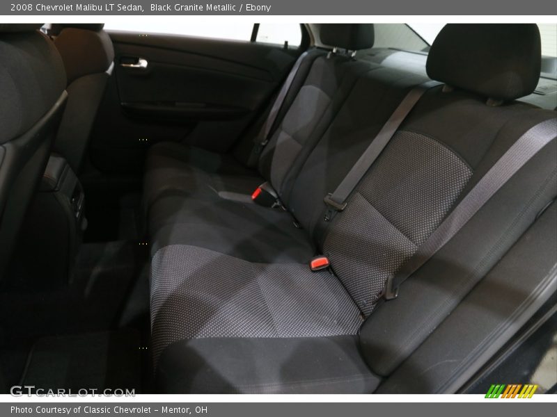 Black Granite Metallic / Ebony 2008 Chevrolet Malibu LT Sedan