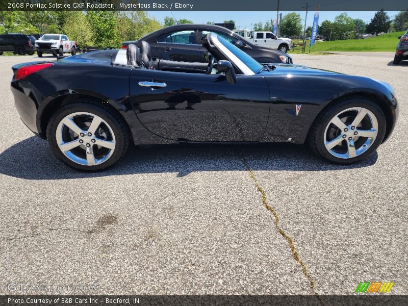 Mysterious Black / Ebony 2008 Pontiac Solstice GXP Roadster