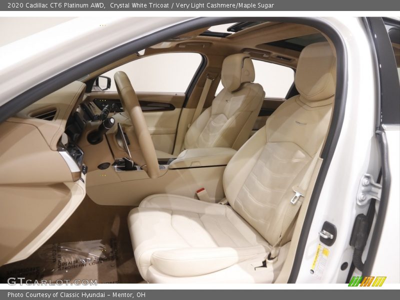 Front Seat of 2020 CT6 Platinum AWD