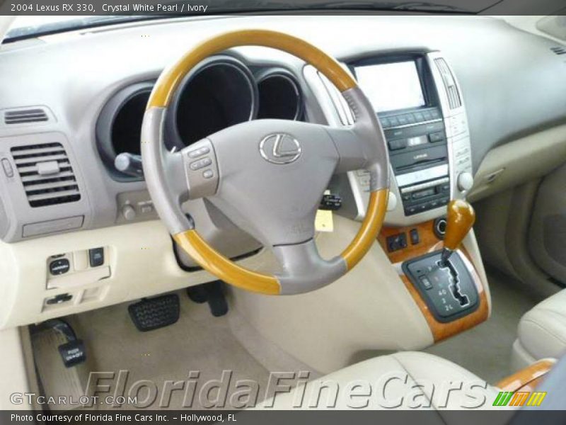 Crystal White Pearl / Ivory 2004 Lexus RX 330