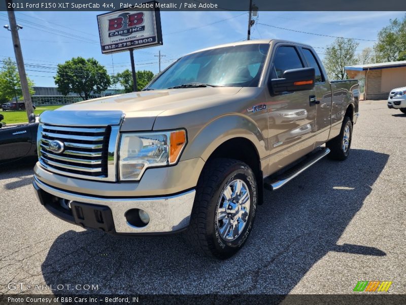 Pale Adobe Metallic / Pale Adobe 2011 Ford F150 XLT SuperCab 4x4