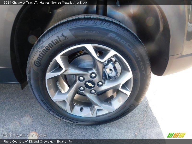 Harvest Bronze Metallic / Jet Black 2024 Chevrolet Trax LT