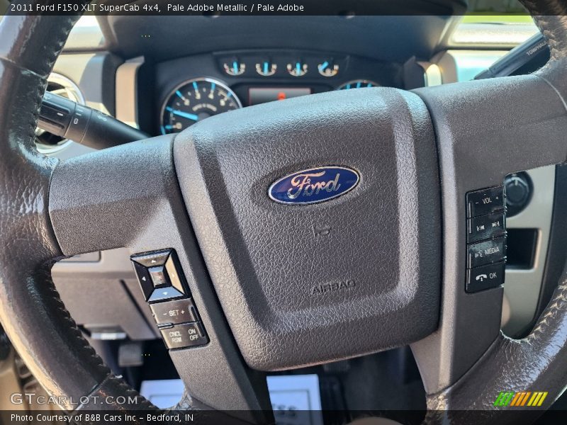 Pale Adobe Metallic / Pale Adobe 2011 Ford F150 XLT SuperCab 4x4