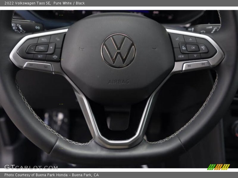  2022 Taos SE Steering Wheel
