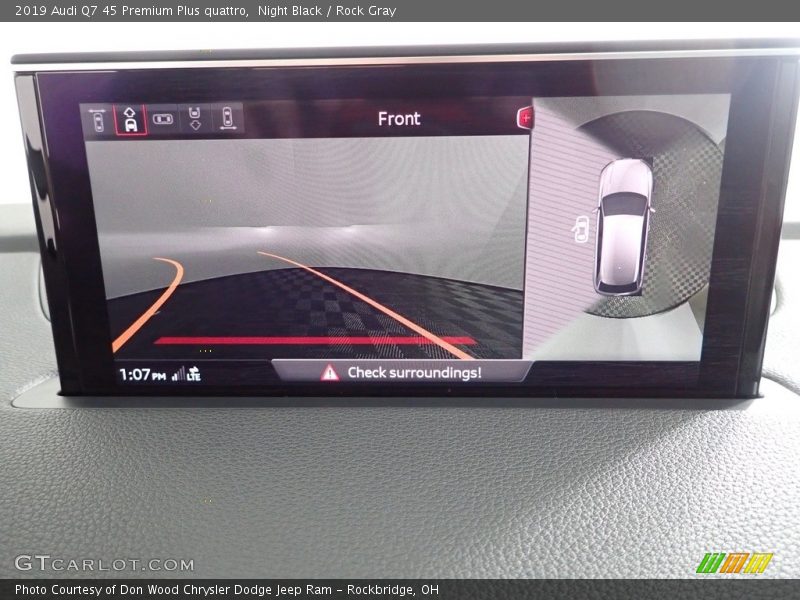 Night Black / Rock Gray 2019 Audi Q7 45 Premium Plus quattro