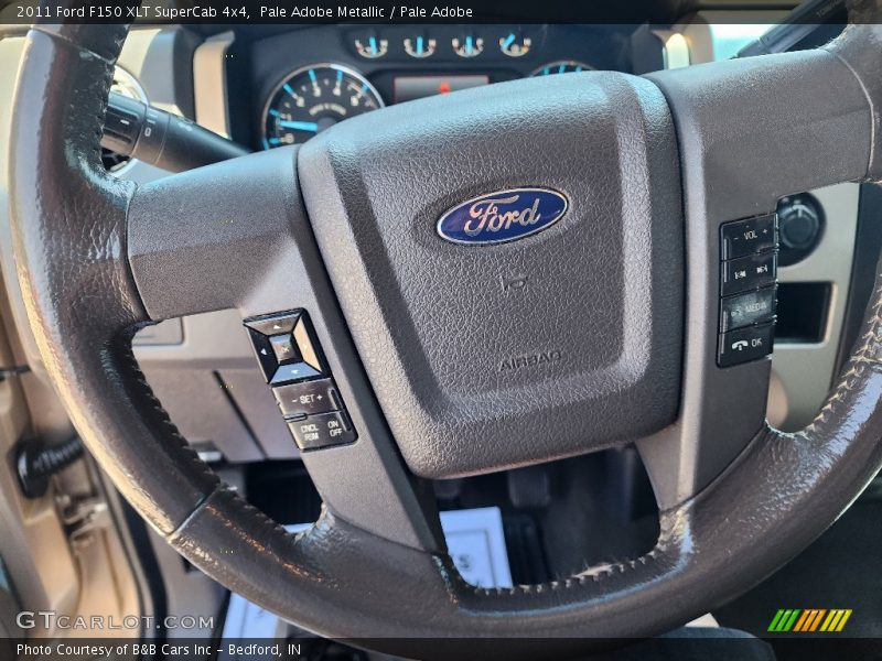 Pale Adobe Metallic / Pale Adobe 2011 Ford F150 XLT SuperCab 4x4