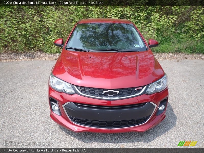 Cajun Red Tintcoat / Jet Black 2020 Chevrolet Sonic LT Hatchback