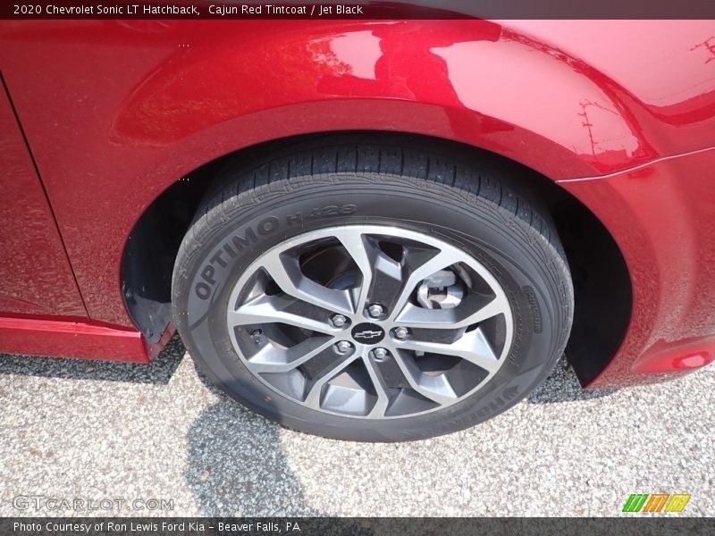 Cajun Red Tintcoat / Jet Black 2020 Chevrolet Sonic LT Hatchback