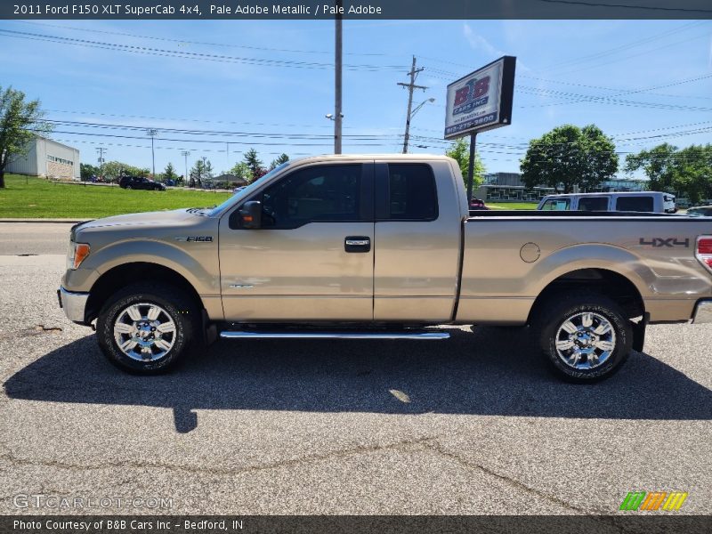 Pale Adobe Metallic / Pale Adobe 2011 Ford F150 XLT SuperCab 4x4