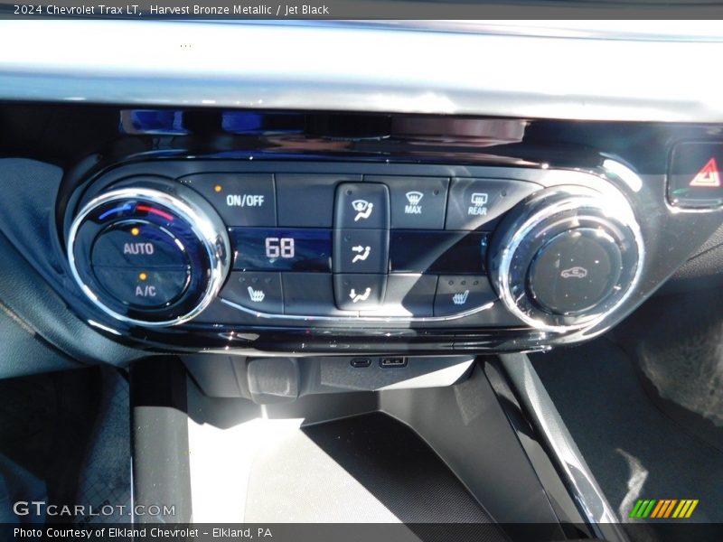 Harvest Bronze Metallic / Jet Black 2024 Chevrolet Trax LT