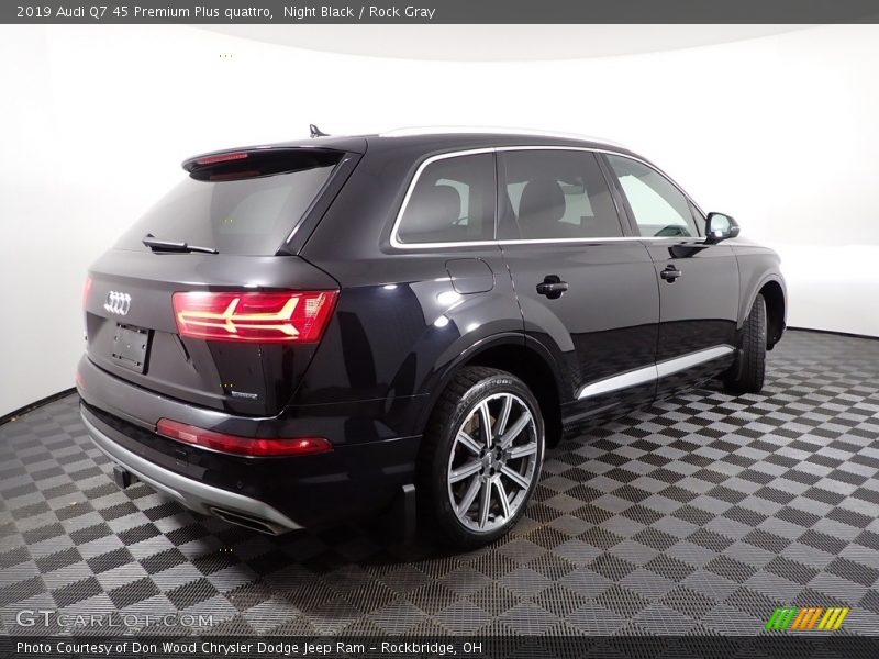 Night Black / Rock Gray 2019 Audi Q7 45 Premium Plus quattro