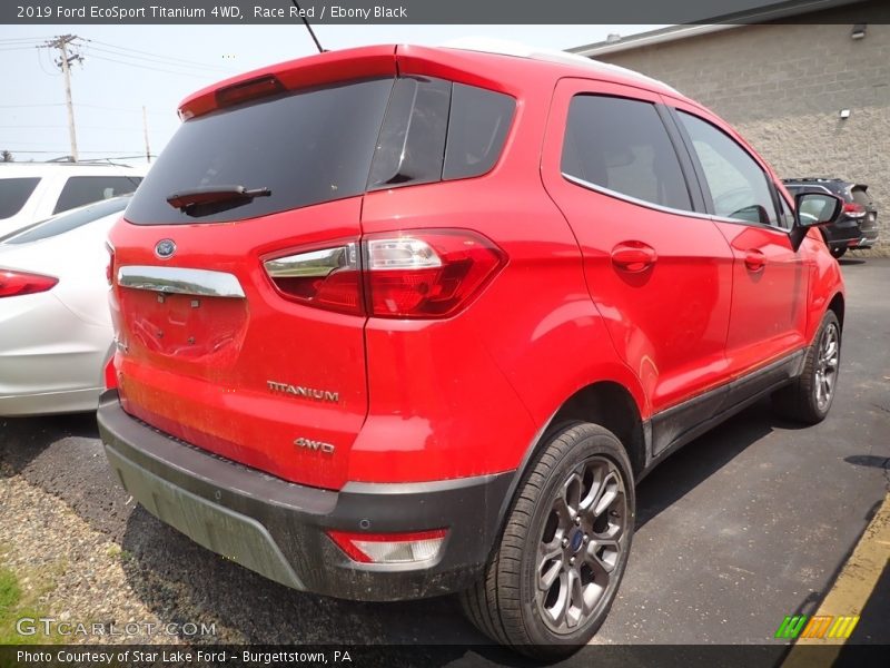 Race Red / Ebony Black 2019 Ford EcoSport Titanium 4WD