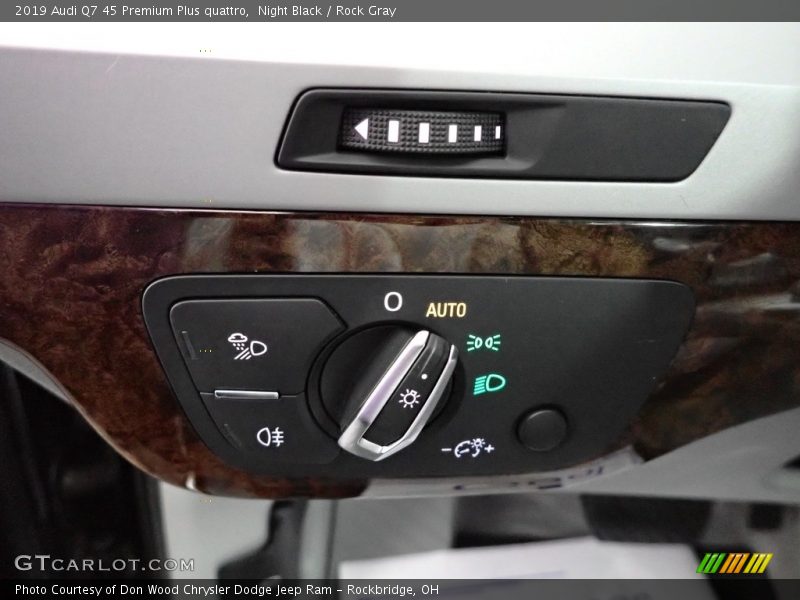 Controls of 2019 Q7 45 Premium Plus quattro