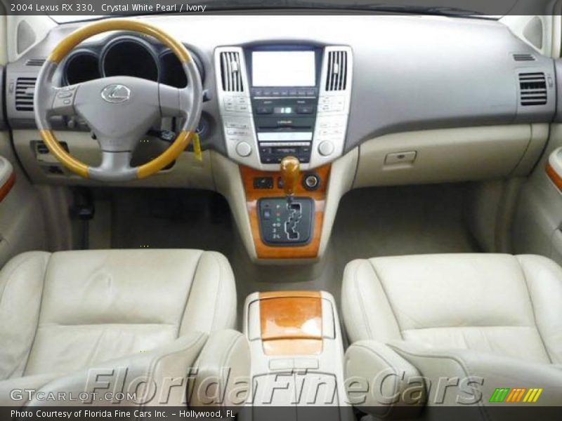 Crystal White Pearl / Ivory 2004 Lexus RX 330