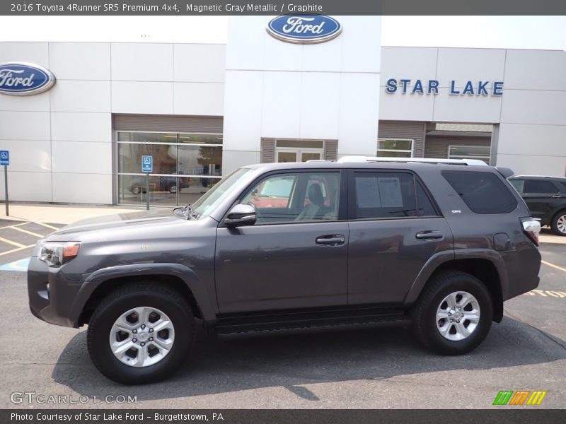 Magnetic Gray Metallic / Graphite 2016 Toyota 4Runner SR5 Premium 4x4