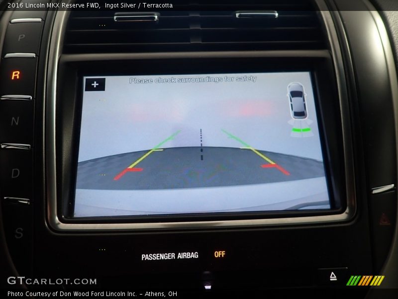 Ingot Silver / Terracotta 2016 Lincoln MKX Reserve FWD