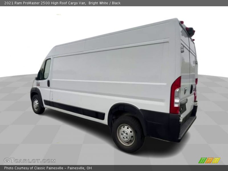 Bright White / Black 2021 Ram ProMaster 2500 High Roof Cargo Van