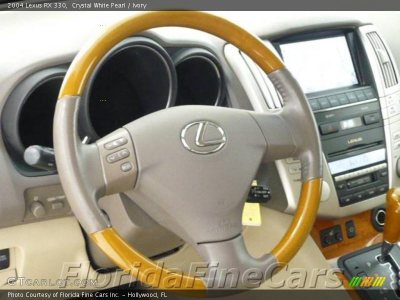 Crystal White Pearl / Ivory 2004 Lexus RX 330