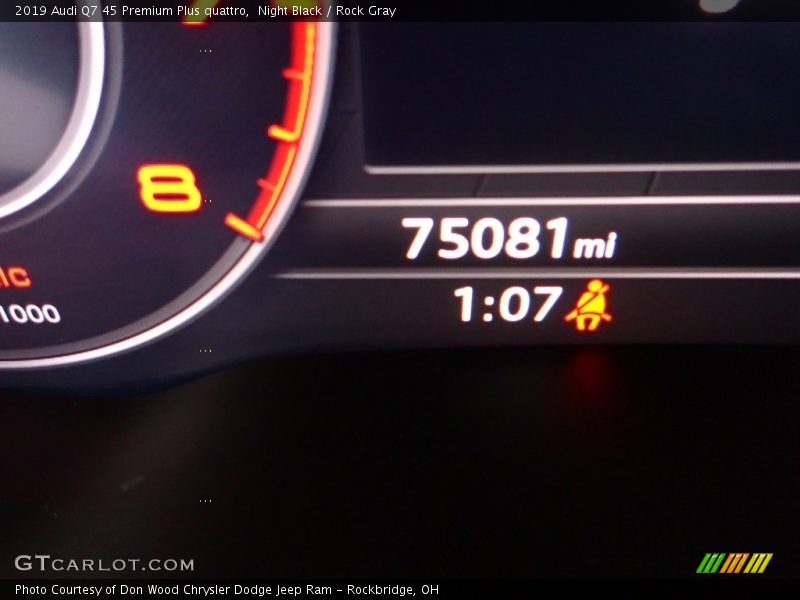 Night Black / Rock Gray 2019 Audi Q7 45 Premium Plus quattro