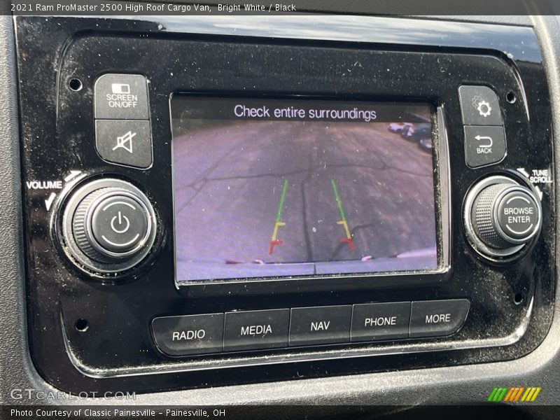 Bright White / Black 2021 Ram ProMaster 2500 High Roof Cargo Van