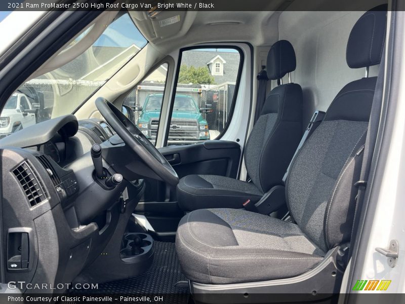 Bright White / Black 2021 Ram ProMaster 2500 High Roof Cargo Van