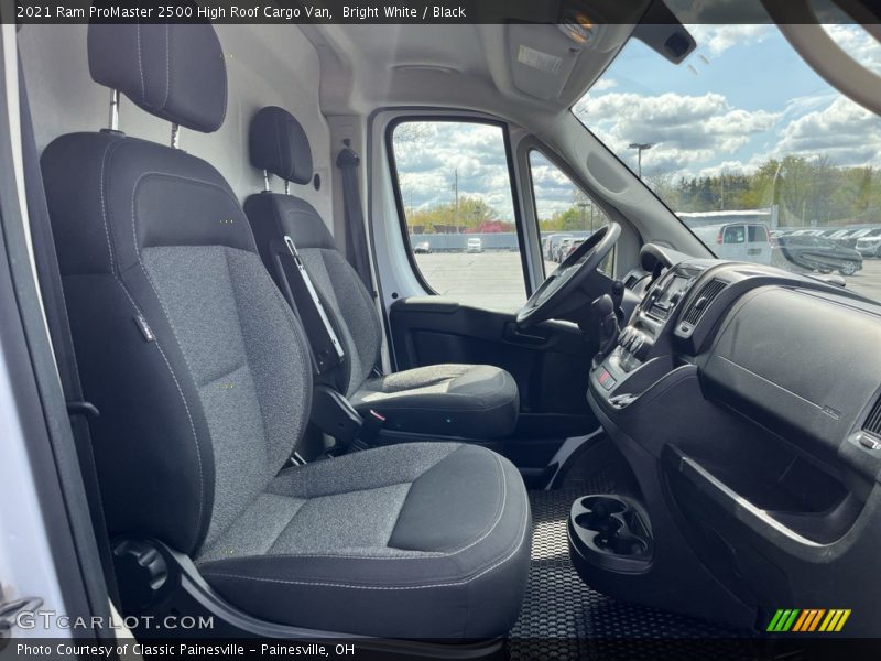 Bright White / Black 2021 Ram ProMaster 2500 High Roof Cargo Van