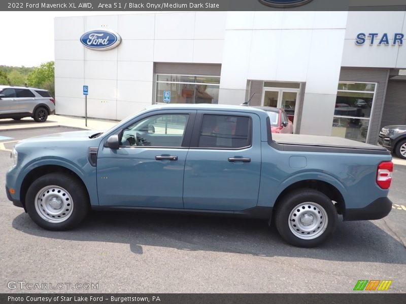 Area 51 / Black Onyx/Medium Dark Slate 2022 Ford Maverick XL AWD