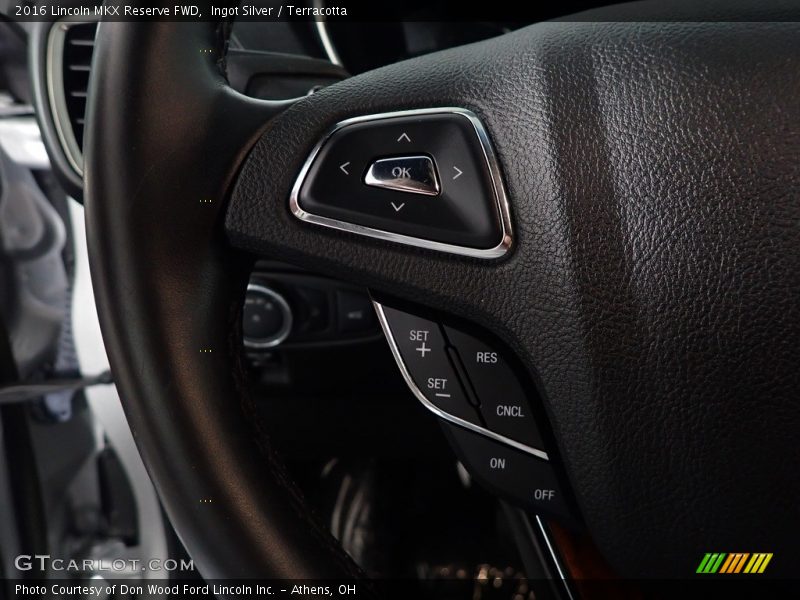 Ingot Silver / Terracotta 2016 Lincoln MKX Reserve FWD