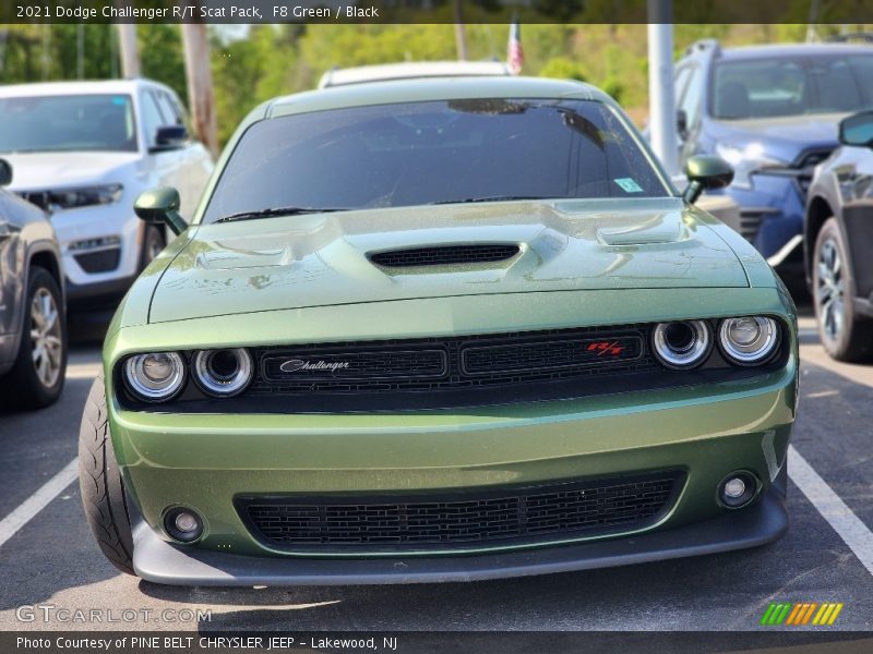 F8 Green / Black 2021 Dodge Challenger R/T Scat Pack