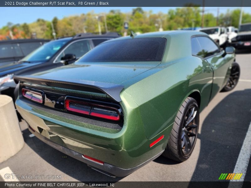 F8 Green / Black 2021 Dodge Challenger R/T Scat Pack