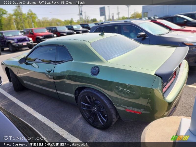 F8 Green / Black 2021 Dodge Challenger R/T Scat Pack