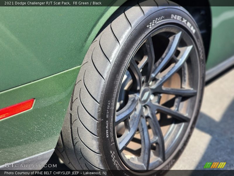 F8 Green / Black 2021 Dodge Challenger R/T Scat Pack