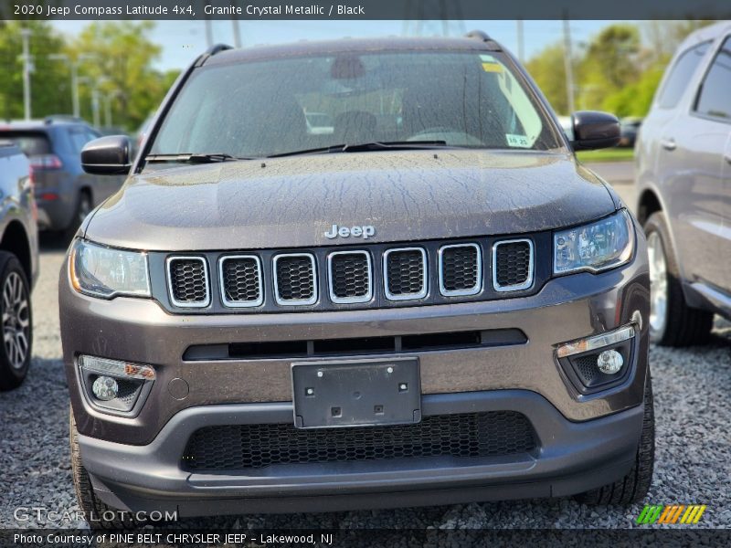 Granite Crystal Metallic / Black 2020 Jeep Compass Latitude 4x4