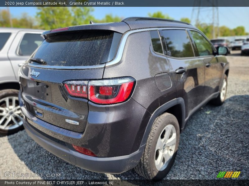 Granite Crystal Metallic / Black 2020 Jeep Compass Latitude 4x4