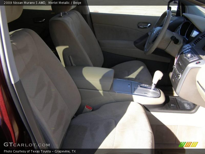 Merlot Metallic / Beige 2009 Nissan Murano S AWD