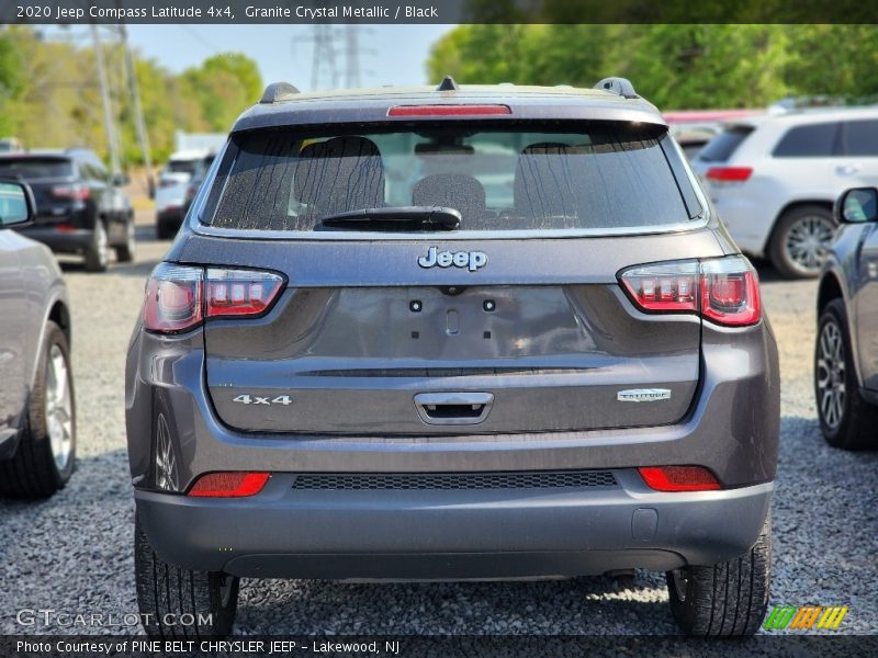 Granite Crystal Metallic / Black 2020 Jeep Compass Latitude 4x4