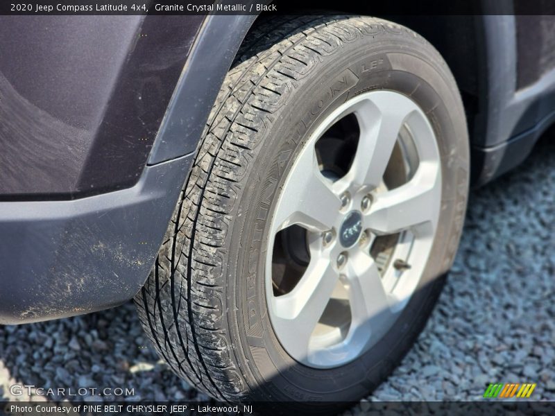 Granite Crystal Metallic / Black 2020 Jeep Compass Latitude 4x4