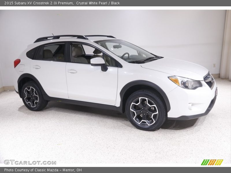 Crystal White Pearl / Black 2015 Subaru XV Crosstrek 2.0i Premium
