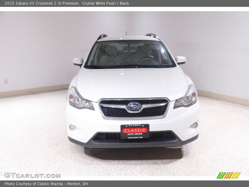 Crystal White Pearl / Black 2015 Subaru XV Crosstrek 2.0i Premium