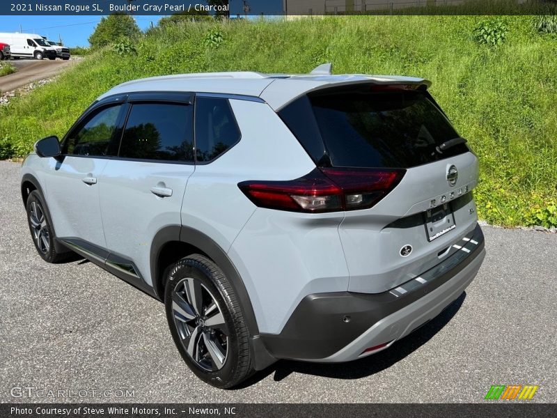 Boulder Gray Pearl / Charcoal 2021 Nissan Rogue SL