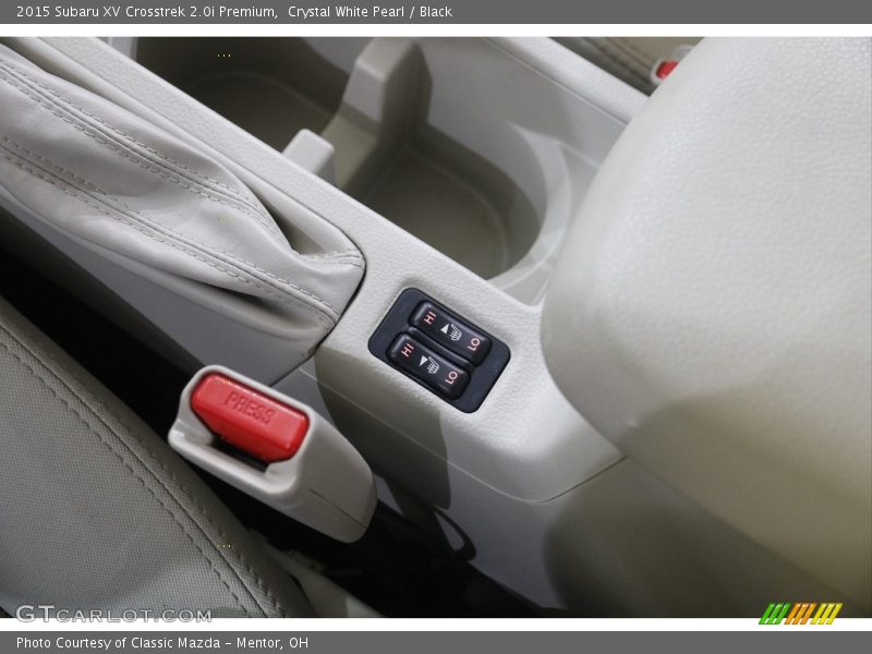 Crystal White Pearl / Black 2015 Subaru XV Crosstrek 2.0i Premium