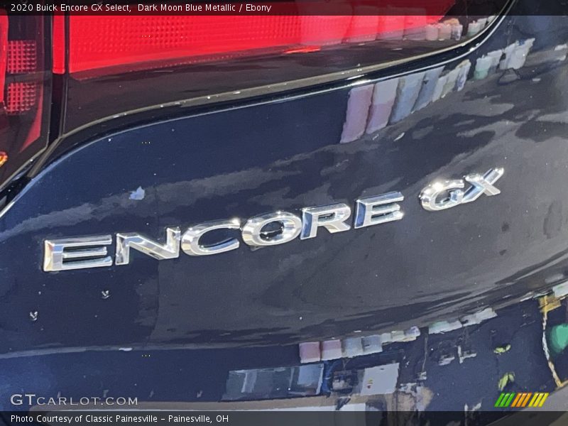 Dark Moon Blue Metallic / Ebony 2020 Buick Encore GX Select