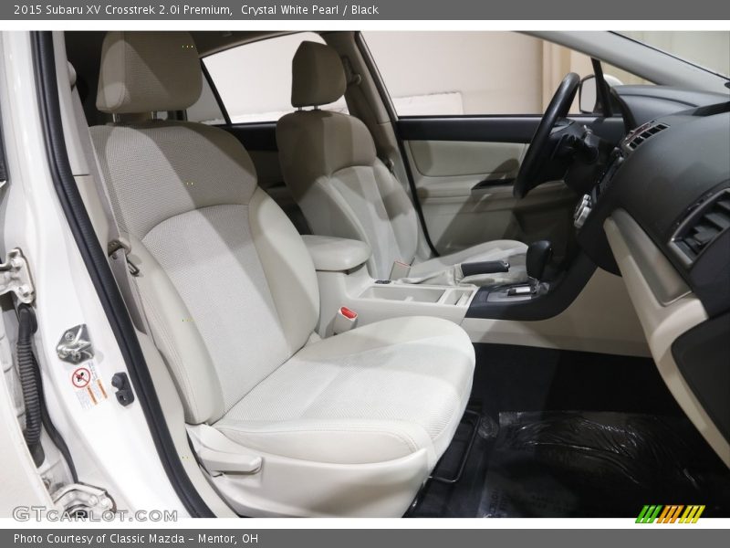 Crystal White Pearl / Black 2015 Subaru XV Crosstrek 2.0i Premium