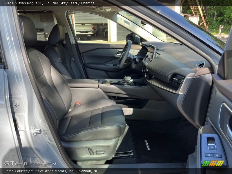 Boulder Gray Pearl / Charcoal 2021 Nissan Rogue SL