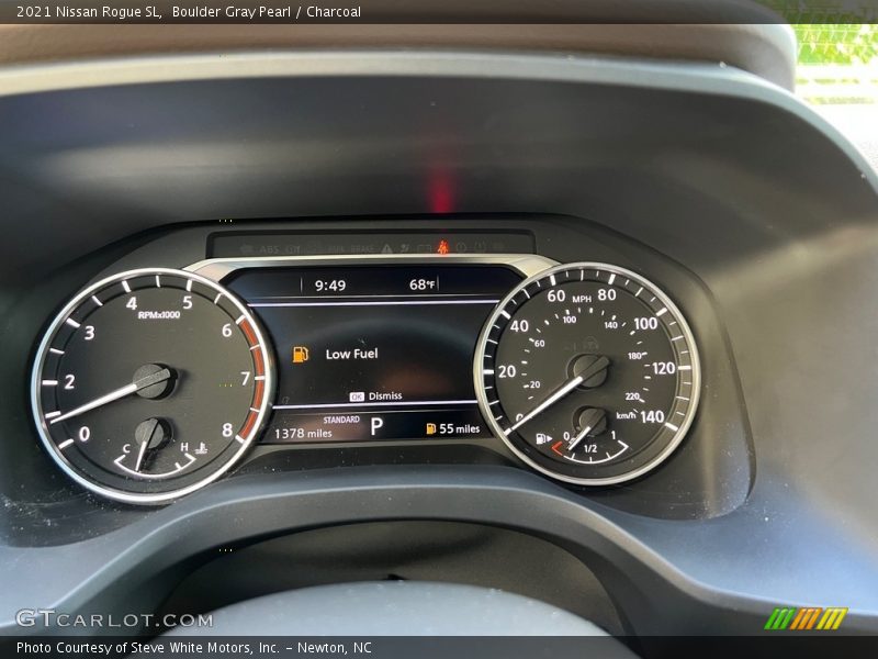  2021 Rogue SL SL Gauges