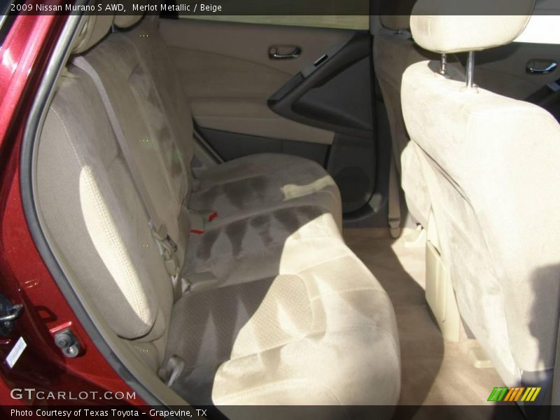 Merlot Metallic / Beige 2009 Nissan Murano S AWD
